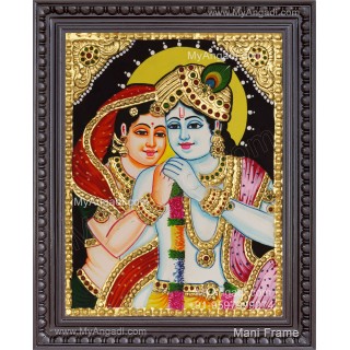 Radha Krishna Tanjore Painting
