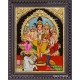 Shiva Parivar Tanjore Painting