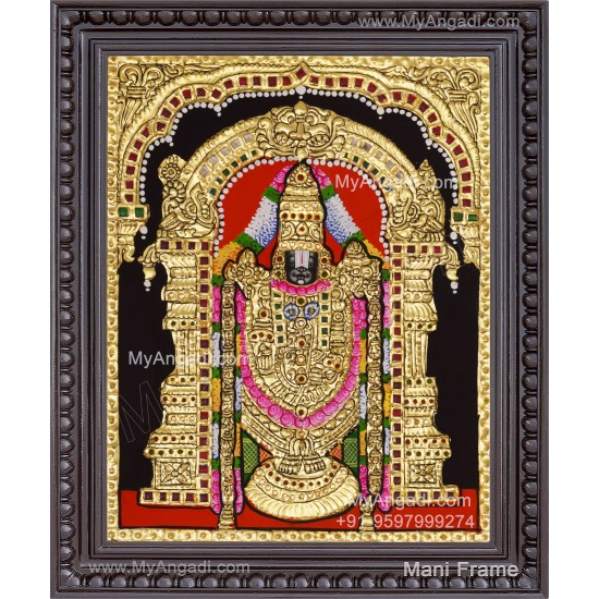 Venkateshwara Tanjore Painting