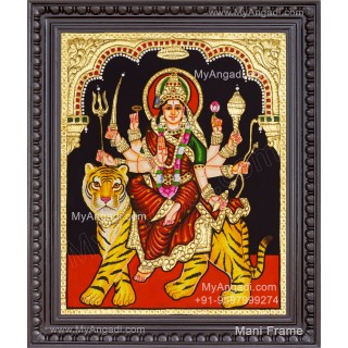 Durga Tanjore Painting