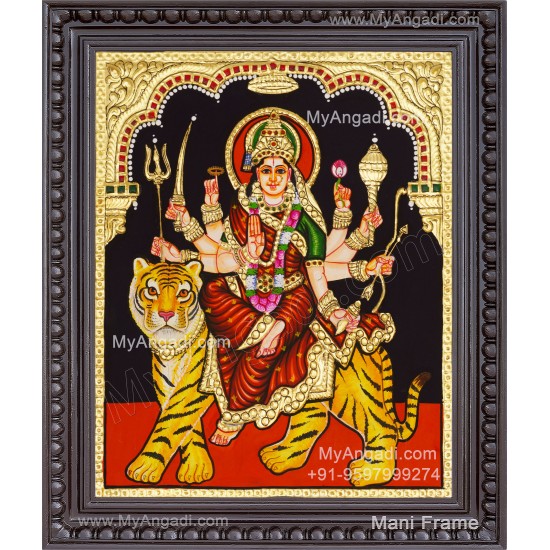 Durga Tanjore Painting