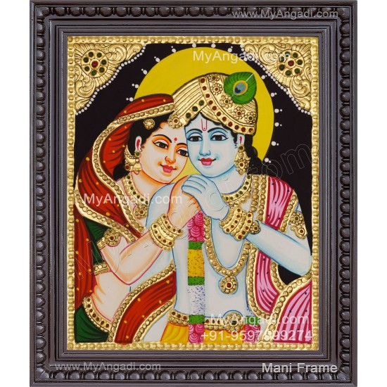 Radha Krishna Tanjore Painting