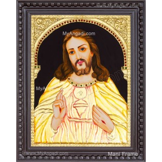 Jesus Tanjore Painting