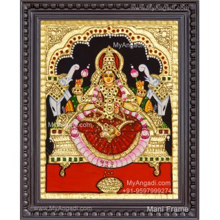 Gajalakshmi Tanjore Painting