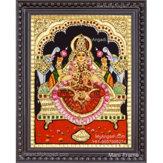 Gajalakshmi Devi Tanjore Painting