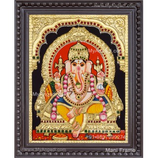 Ganesha Tanjore Painting