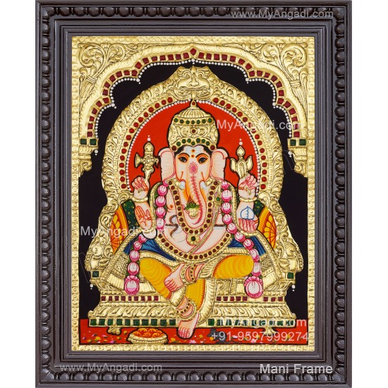 Ganesha Tanjore Painting