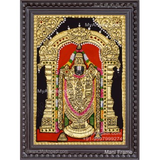 Venkateshwara  Swamy Tanjore Painting