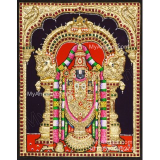 Balaji 3d Tanjore Painting Balaji 3d Tanjore Painting