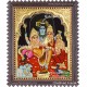 Shiva Family Tanjore Painting - Shiva Parivar