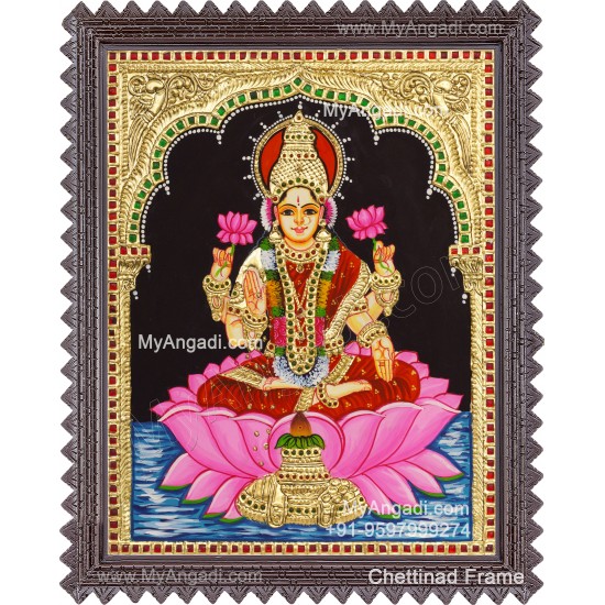 Mahalakshmi Tanjore Painting