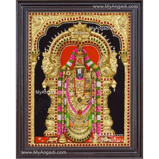 Balaji 3d Tanjore Painting