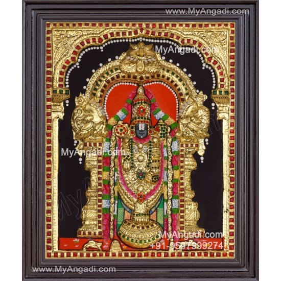 Balaji 3d Tanjore Painting