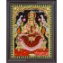 Gajalakshmi Devi Tanjore Painting