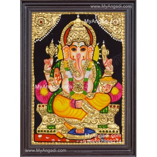Ganesha Tanjore Paintings