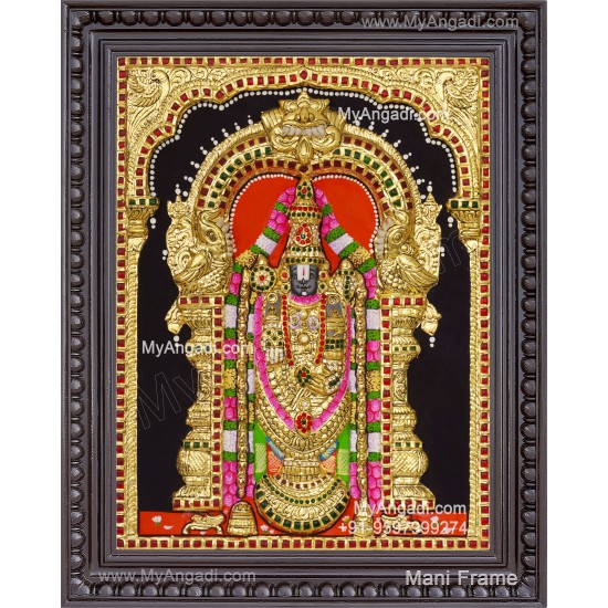 Balaji 3d Tanjore Painting