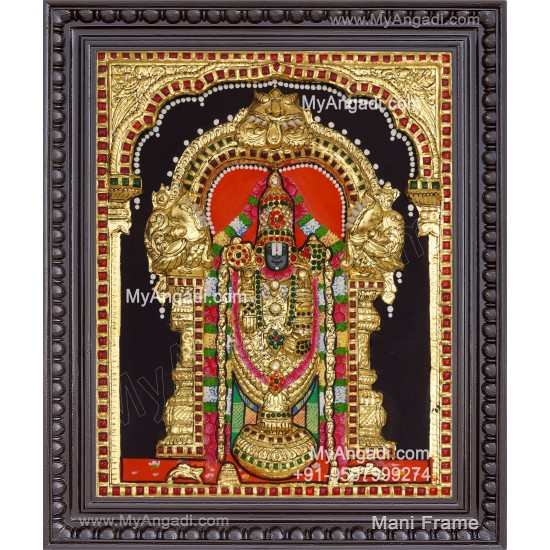 Balaji 3d Tanjore Painting