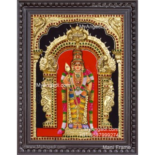 Murugan 3d Tanjore Painting