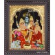 Shiva Family Tanjore Painting - Shiva Parivar