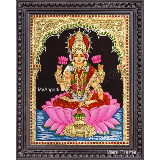 Mahalakshmi Tanjore Painting