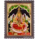 Gajalakshmi 3d Embossed Tanjore Painting