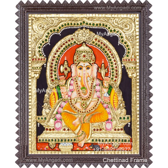 Ganesha Tanjore Paintings