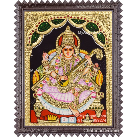 Saraswathi Tanjore Paintings