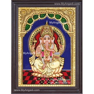 Ganesha Tanjore Paintings