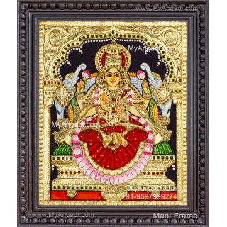 Gajalakshmi Tanjore Painting