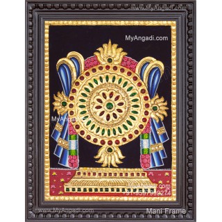 Small Chakra Tanjore Paintings