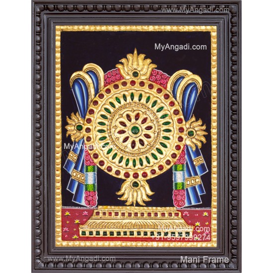 Small Chakra Tanjore Paintings