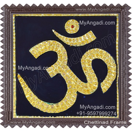 Om - Tanjore Painting Om - Tanjore Painting