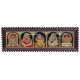 5 Panel Balaji Lakshmi Murugan Ganesha Saraswathi Tanjore Painting