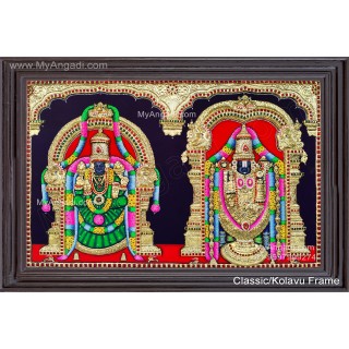 3D Balaji Thayar Tanjore Painting