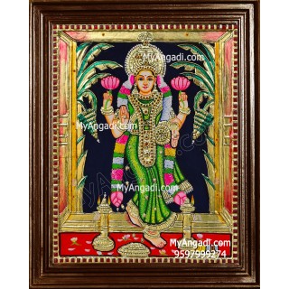 Grahalakshmi Tanjore Painting