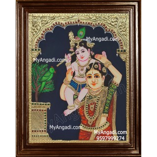 Yasodha Krishna Tanjore Painting
