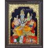 Shiva Family Tanjore Painting