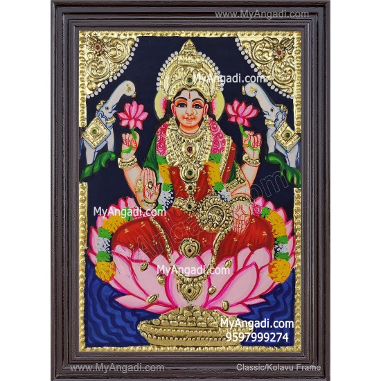 Gajalakshmi Tanjore Painting Gajalakshmi Tanjore Painting