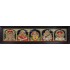 5 Panel Balaji Lakshmi Murugan Ganesha Saraswathi Tanjore Painting
