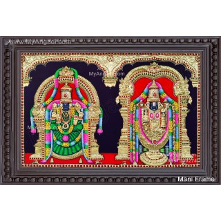 3D Balaji Thayar Tanjore Painting