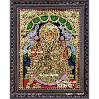 Gajalakshmi Tanjore Painting