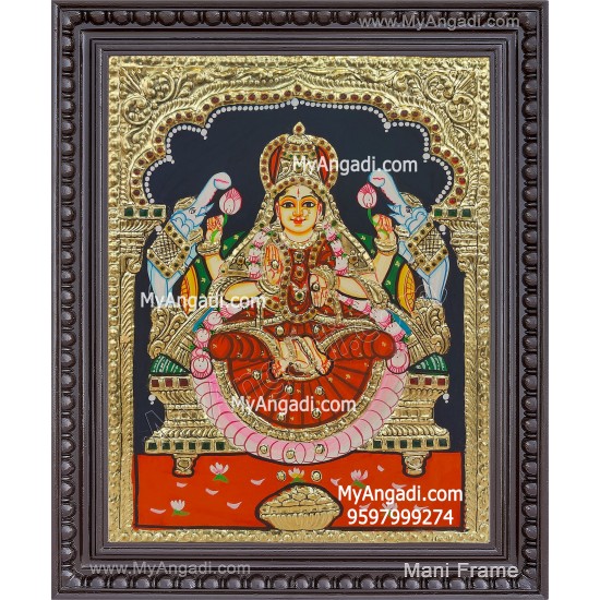 Gajalakshmi Tanjore Painting Gajalakshmi Tanjore Painting