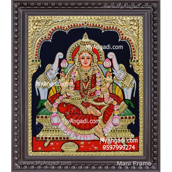 Gajalakshmi Tanjore Painting Gajalakshmi Tanjore Painting
