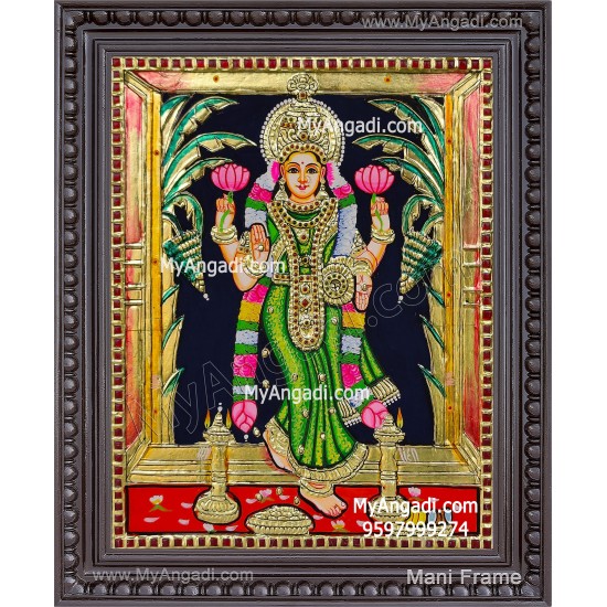 Grahalakshmi Tanjore Painting