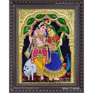Radha Krishna Tanjore Paintings