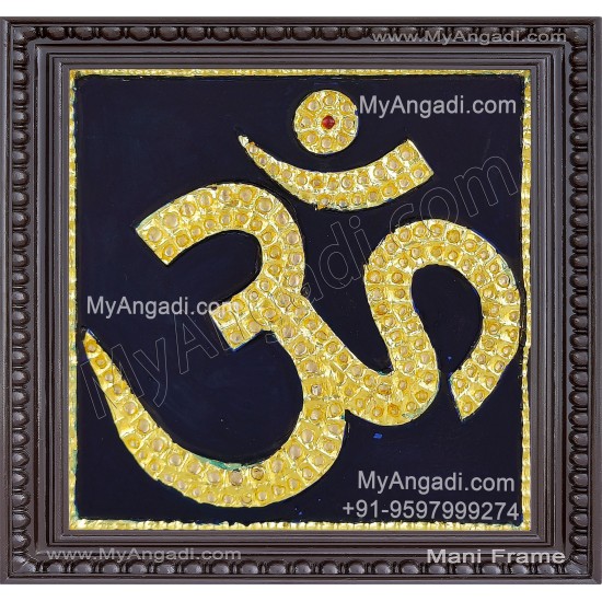 Om - Tanjore Painting Om - Tanjore Painting
