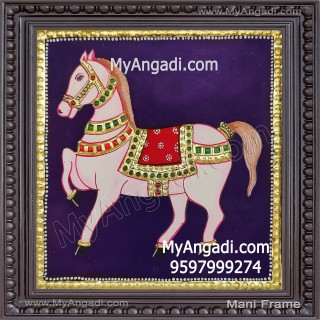 Horse Tanjore Painting