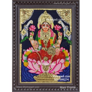 Gajalakshmi Tanjore Painting