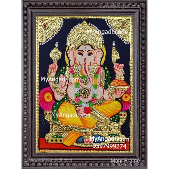 Ganesha Tanjore Painting