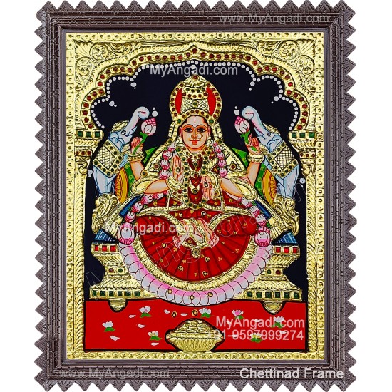 Gajalakshmi Tanjore Painting Gajalakshmi Tanjore Painting
